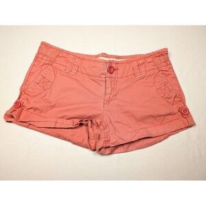 Vintage Y2K American Eagle Shorts Size 4 Low Rise Micro Tie Indie Booty Grunge